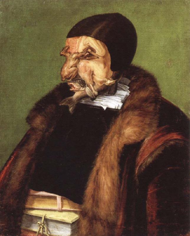 Giuseppe Arcimboldo the jurist oil painting picture